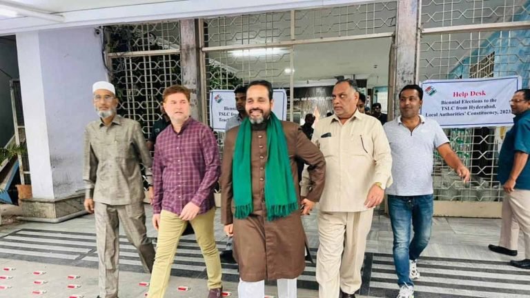 Mirza Rahmat Baig Of AIMIM Was Declared Elected As MLC OF Hyderabad Local Bodies