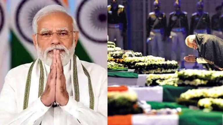 PM pays tributes to martyrs of Pulwama