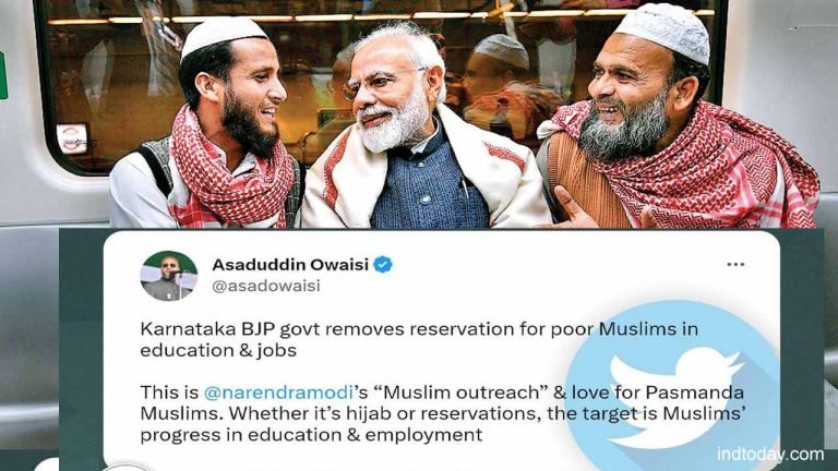 After Karnataka Scraps 4% Reservation for Muslims, Owaisi Questions Modi's Muslim Outreach