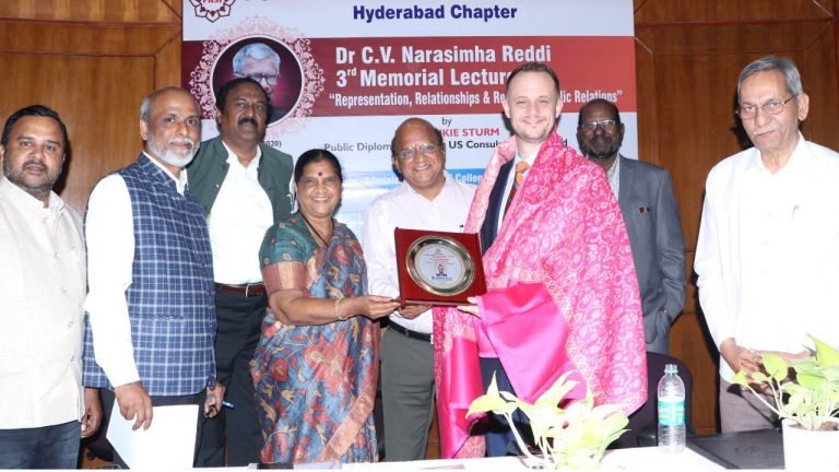 Dr. CV Narasimha Reddi 3rd Memorial Lecture’ on “Representation, Relationships, and Reason in Public Relations held