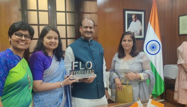FLO Team with Om Birla, Honble Speaker in Parliament House | INDToday
