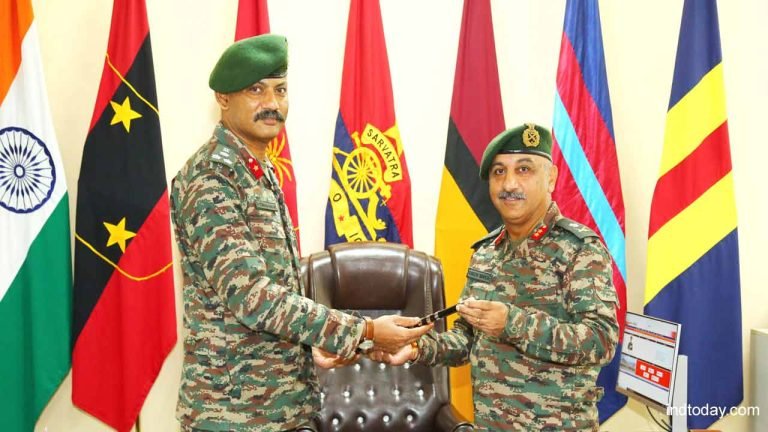 Major General Rakesh Manocha is the new GOC of Telugu States Sub Area