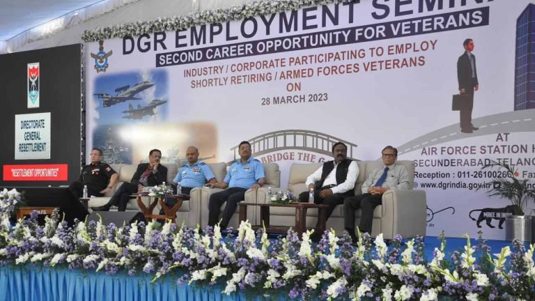 Directorate General Employment Seminar/Job Fair Held At Air Force Station Hakimpet
