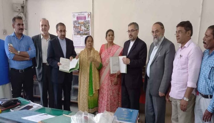 Facsimile copy of Nizams’ farmans released by Iran ambassador