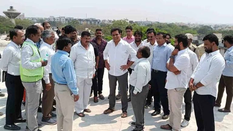 KTR Instructs TO Complete Musheerabad Steel Bridge Within Three Months
