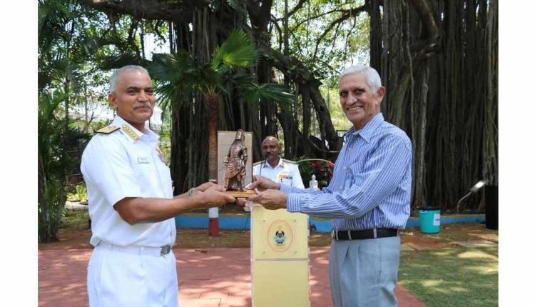 Hyderabad: Chief of Naval Staff Interacted With Serving & Veteran Naval Officers