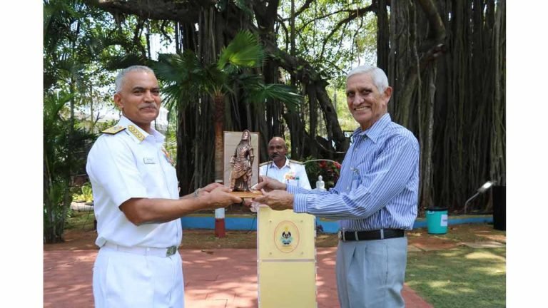 Hyderabad: Chief of Naval Staff Interacted With Serving & Veteran Naval Officers