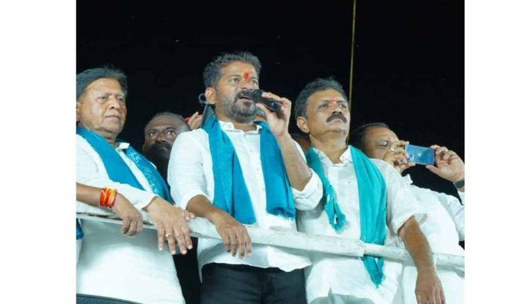 Double Engine Means Modi And Adani, Says Revanth Reddy