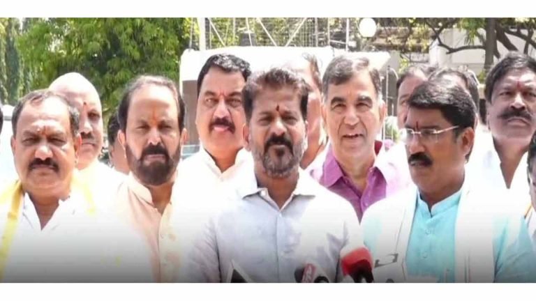 Allow KTR To Be Prosecuted: Abolish TSPSC: Revanth Reddy To Governor