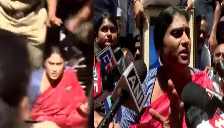 Sharmila Fell Down In Stampede, House Arrested