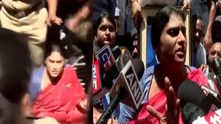 Sharmila Fell Down In Stampede, House Arrested