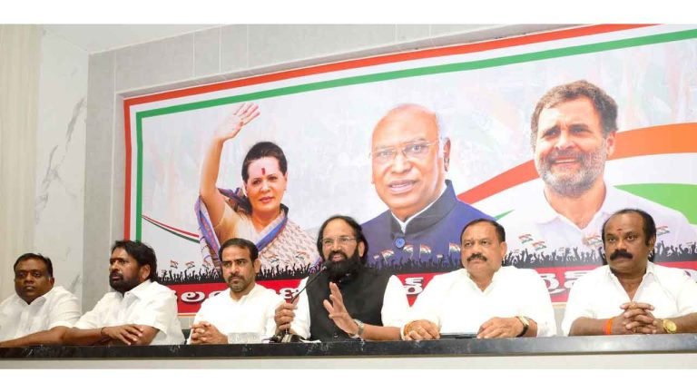Congress announces support to Harshvardhan Reddy in MLC polls under Teachers Constituency