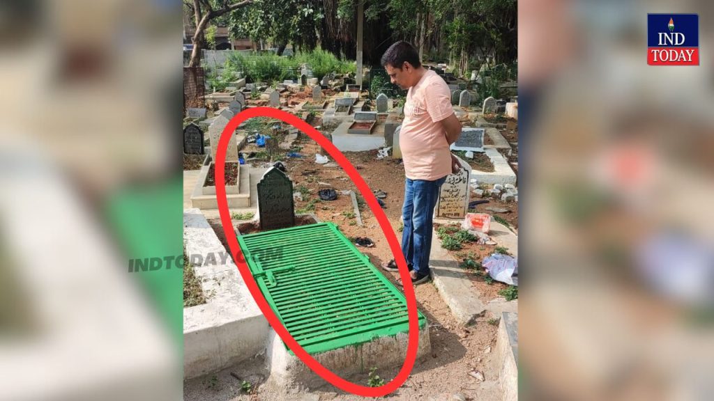 Fact Check: Grill Lock on Grave Originated from Hyderabad
