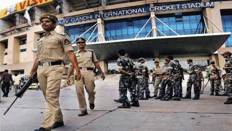 SRH VS PBKS Match: Heavy Security at Uppal Stadium
