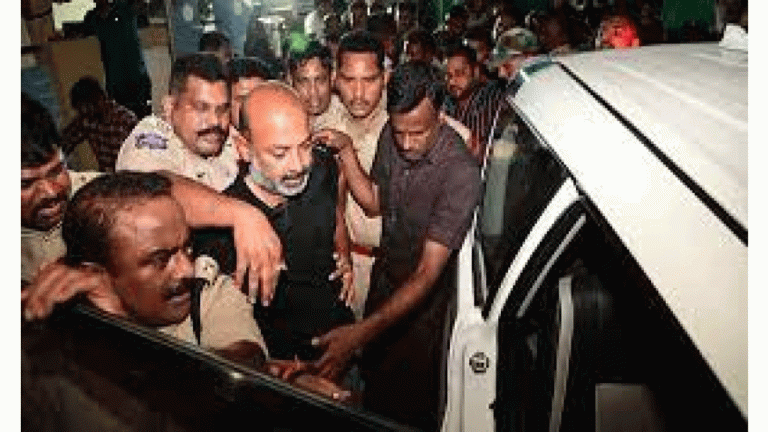 SSC Paper Leak Case: Bandi Sanjay Arrested