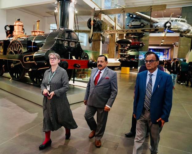 Dr. Jitendra Singh Visited London Science Museum Today