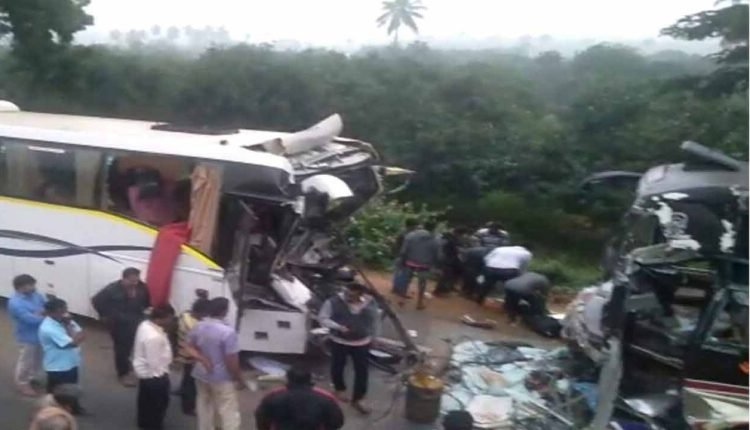 Krishna: Two Buses Collided, Many People Injured