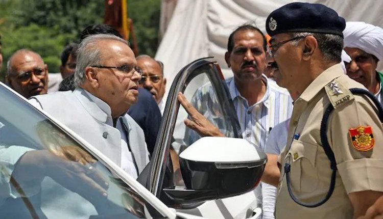 Satya Pal Malik Not Detained: Delhi Police