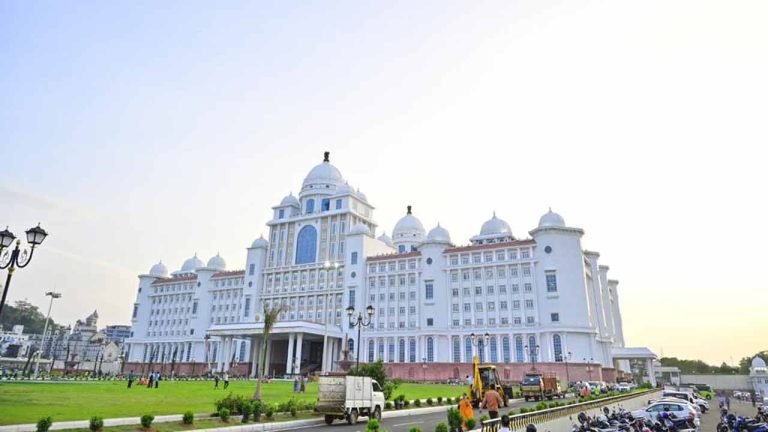 CM KCR Inaugurated Newly Constructed Secretariat