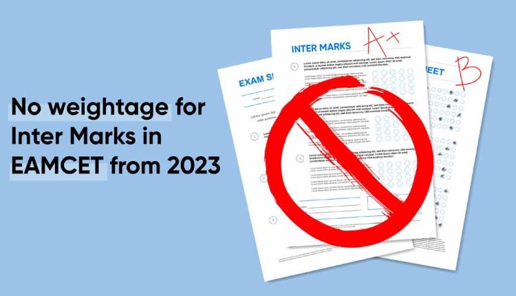 EAMCET 2023 Update: Intermediate Weightage Scrapped