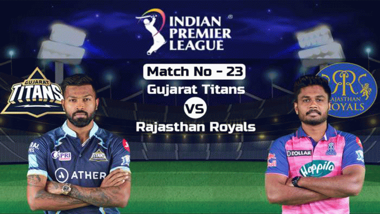 IPL 2023: Rajasthan Royals Defeat Gujarat Titans