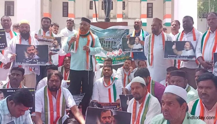 'Jai Bharat Satyagraha': Congress demands JPC probe into Adani issues