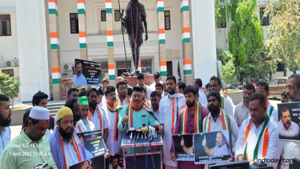 'Jai Bharat Satyagraha': Congress demands JPC probe into Adani issues