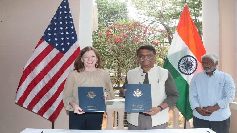 US Consul General Handed Over Paigah Palace to TS Govt