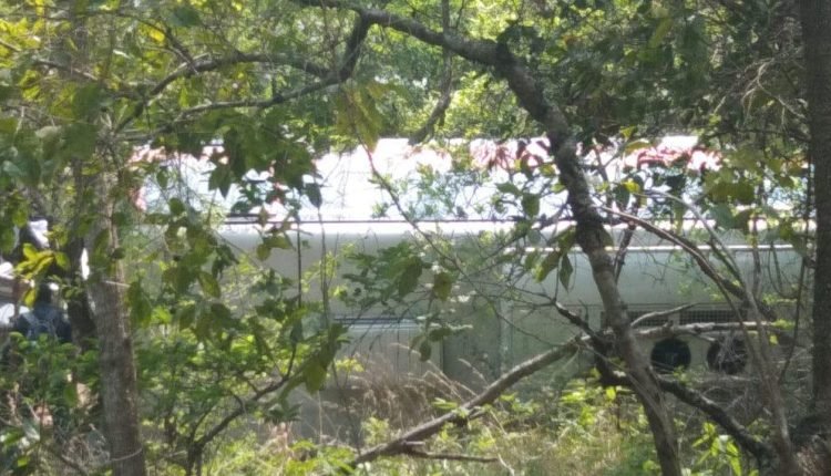 Electric Bus Overturned At Tirumala Ghat