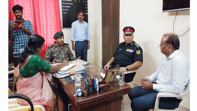 GOC TASA Interacts With Veterans In Guntur