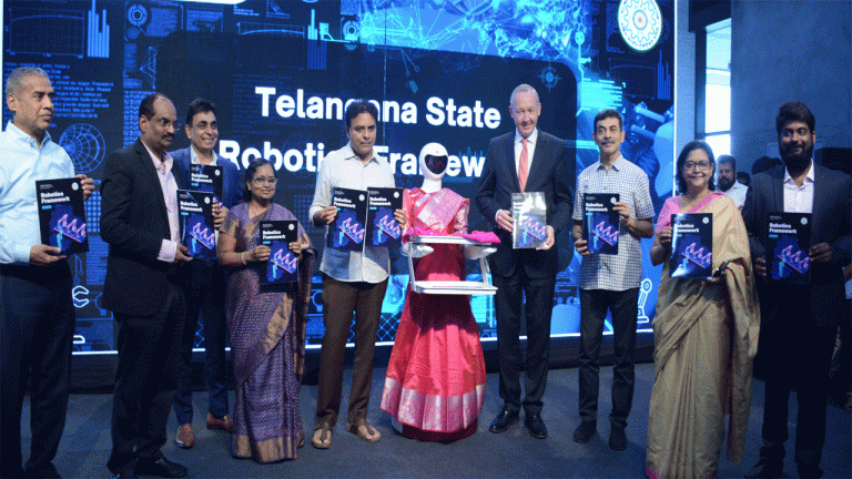 Telangana is the 1st State to Release State Robotics Framework