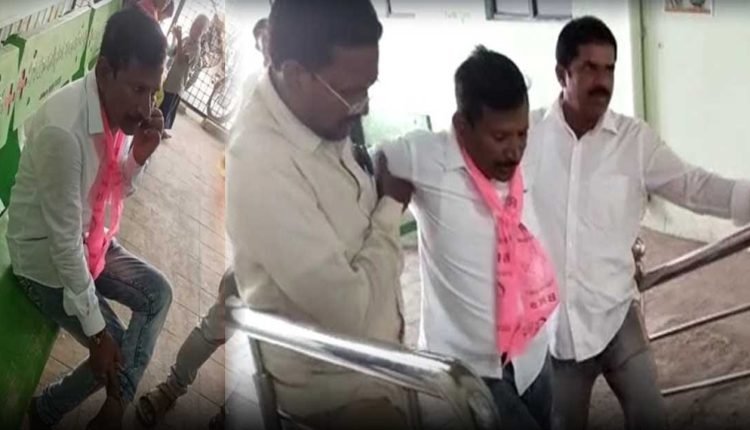 BRS MLA's Car Hits Activist in Miryalaguda