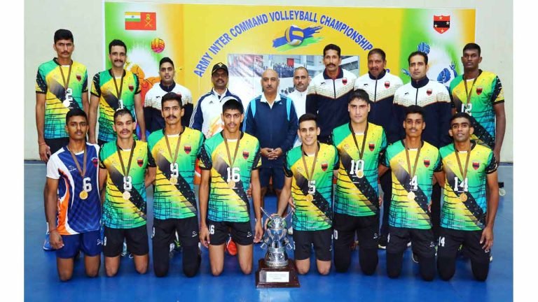 Southern Command team lifts Army Inter Command Volleyball Championship