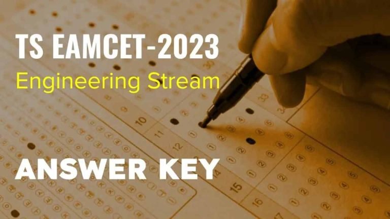 Telangana EAMCET Engineering Stream Answer Key Out