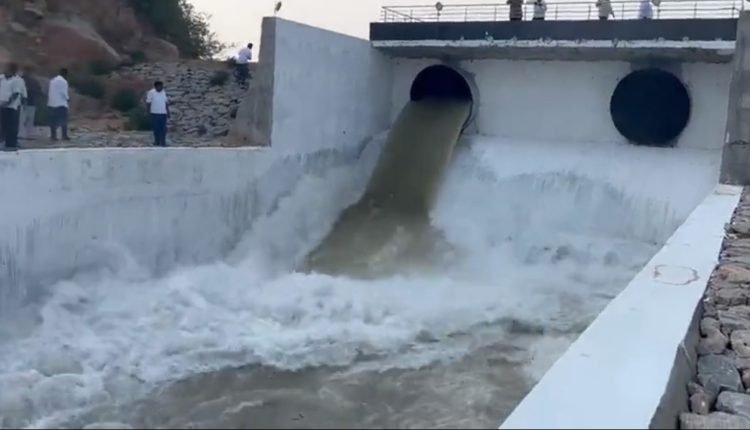 WATCH: Trial Run Of Kaleshwaram Project Of First Pump In Package 9 Conducted Successfully