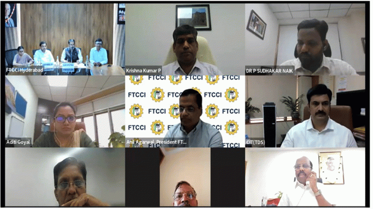 FTCCI Organised Webinar on TDS/TCS Under Income Tax