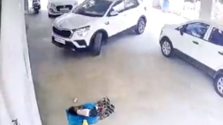 Hyderabad: Three-year-old crushed to death in parking lot