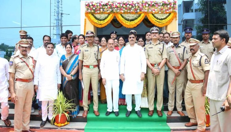 Home Minister Mahmood Ali inaugurates two new police stations