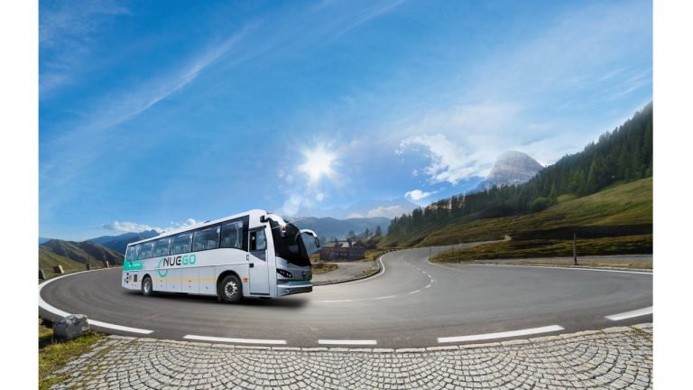 NueGo’s Fleet of New, Electric Buses Set High Standards for Safety on the Road