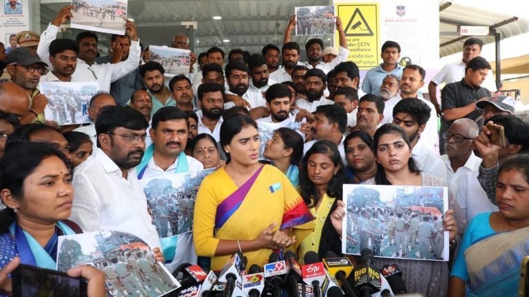 KCR Made Telangana Like Afghanistan And Behaving As Leader Of Taliban: Sharmila