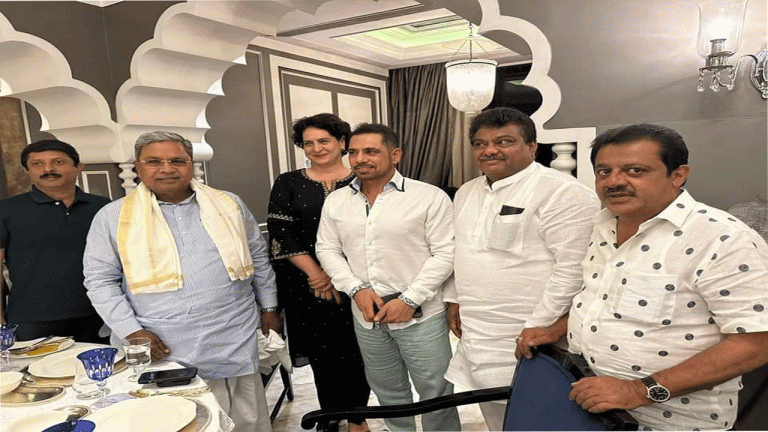 CM Siddaramaiah Meets Priyanka Gandhi