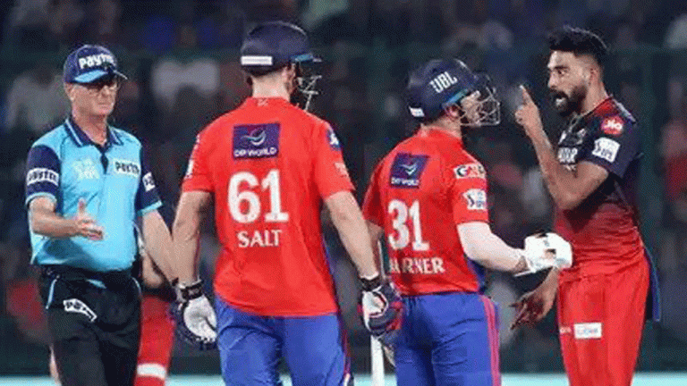 Watch: Mohammed Siraj's Verbal Spat With Phil Salt