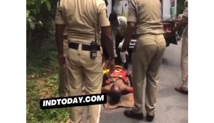 Student Set Himself On Fire For Not Getting Rank In EAMCET