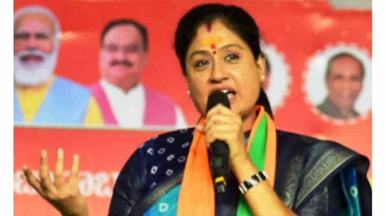 Vijayashanthi Not In The BJP Star Campaigner List? 