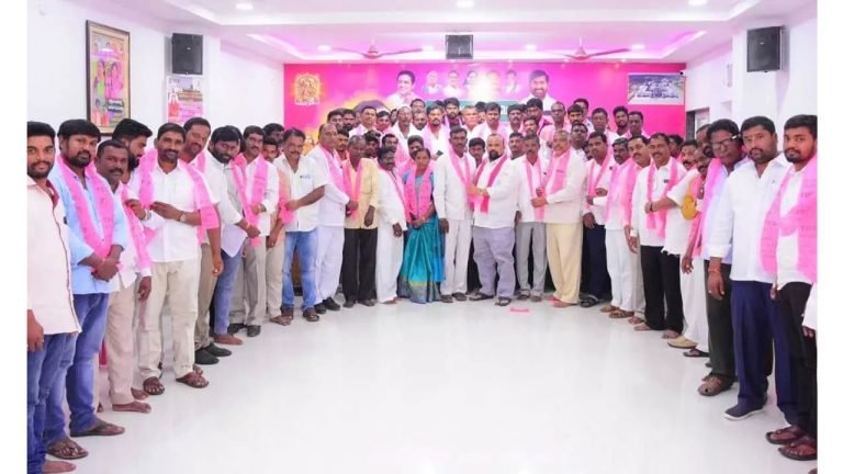 300 Activists From BRS And Congress Joined BJP