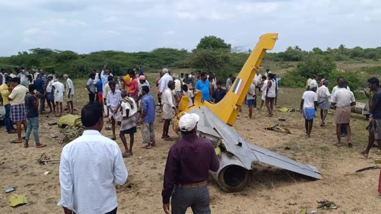 IAF Trainer Aircraft Crashed In Karnataka,  Pilots Safe 