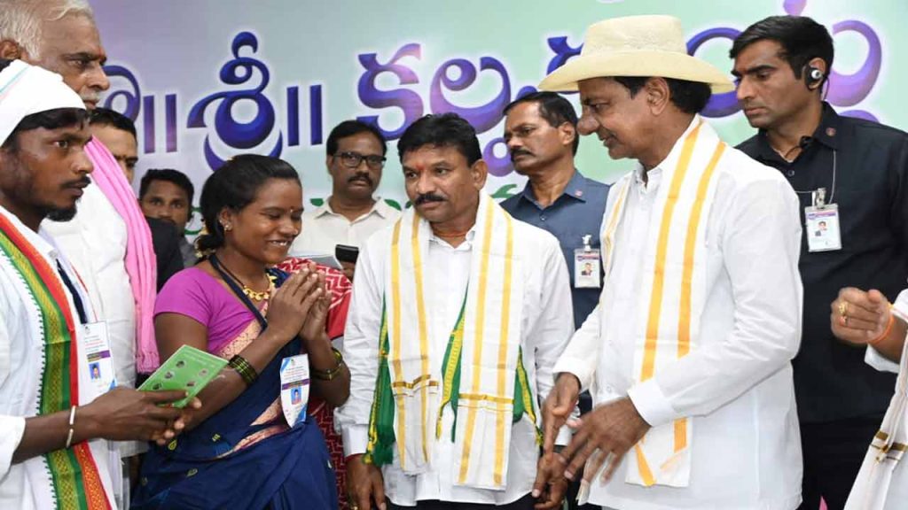KCR Initiates Official Distribution of Forest Land Pattas to Tribals