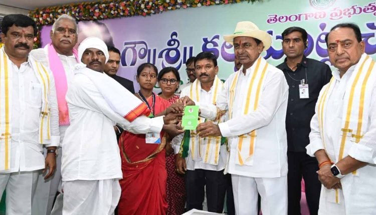 KCR Initiates Official Distribution of Forest Land Pattas to Tribals