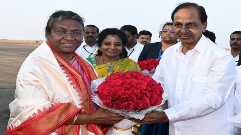 President Droupadi Murmu Visited Hyderabad