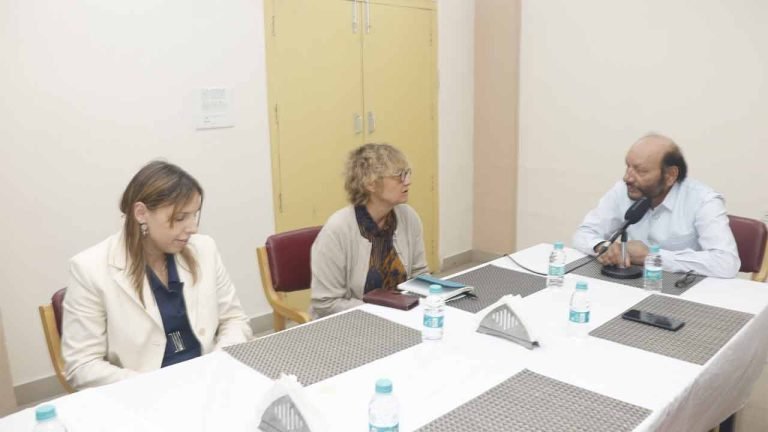 French Delegation visits MANUU